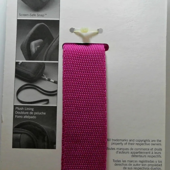 Case Logic compact camera case. NWOT. Fuschia color. - Picture 4 of 4